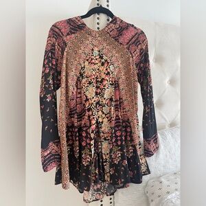 Free People Multicolor Floral Dress
